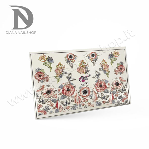 SLIDER NAIL STICKER 3D/93