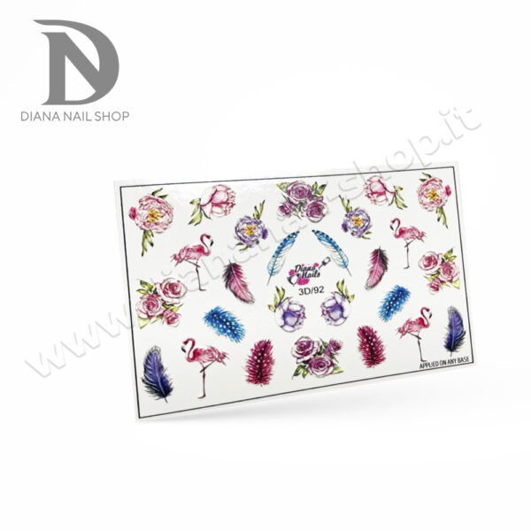 SLIDER NAIL STICKER 3D/92