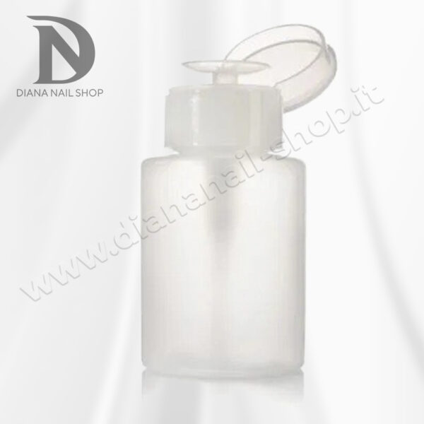 FLACONE DOSATORE A POMPA TRASPARENTE 200ml