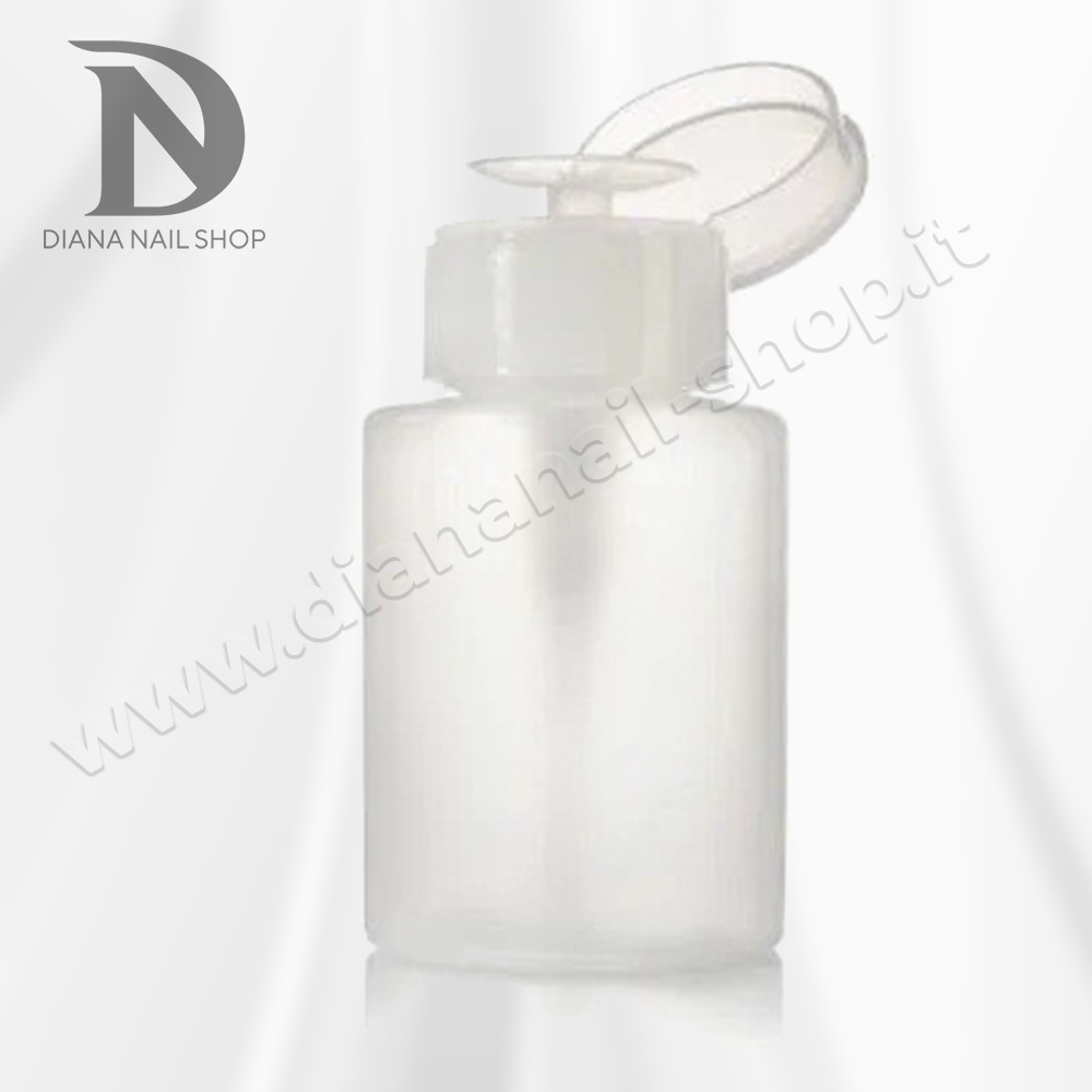 FLACONE DOSATORE A POMPA TRASPARENTE 200ml