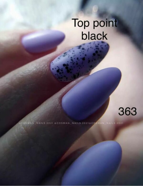 top point black/gel semipermanente n.363