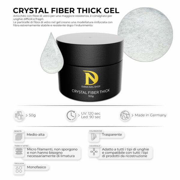 CRYSTAL FIBER THICK GEL