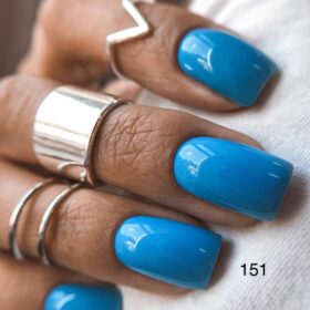 GEL SEMIPERMANENTE N.151 Ocean blue - immagine 3
