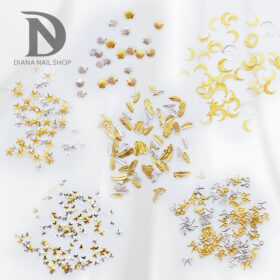 DECORAZIONE MIX 5 "ORO E ARGENTO"