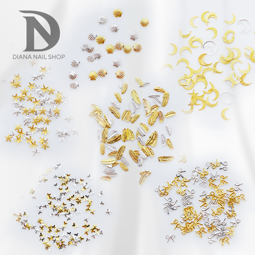 DECORAZIONE MIX 5 "ORO E ARGENTO"