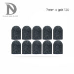 10 CAPPUCCI (7 mm X 120 grit)