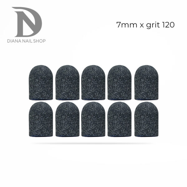 10 CAPPUCCI (7 mm X 120 grit)