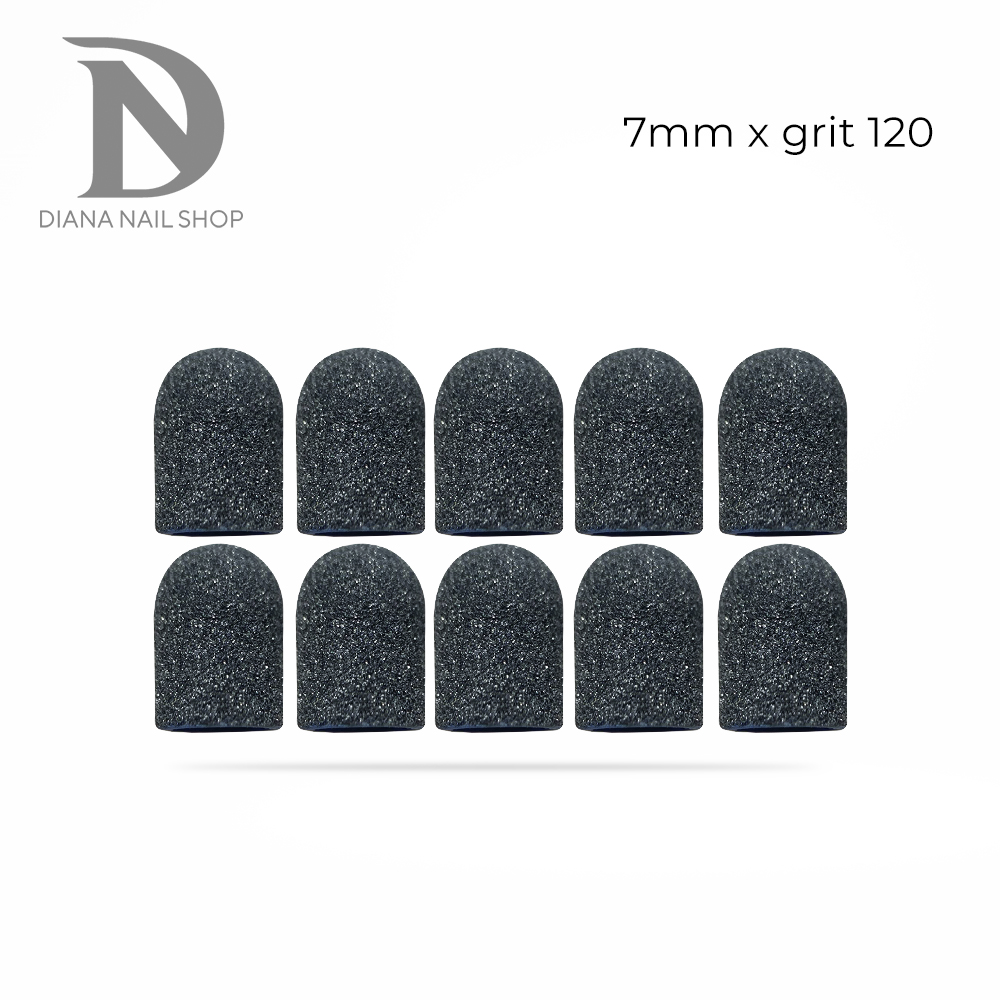 10 CAPPUCCI (7 mm X 120 grit)