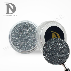 GLITTER ARGENTO CHIARO