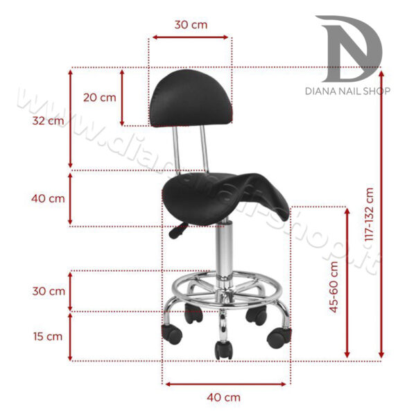 sedia ergonomica NERA