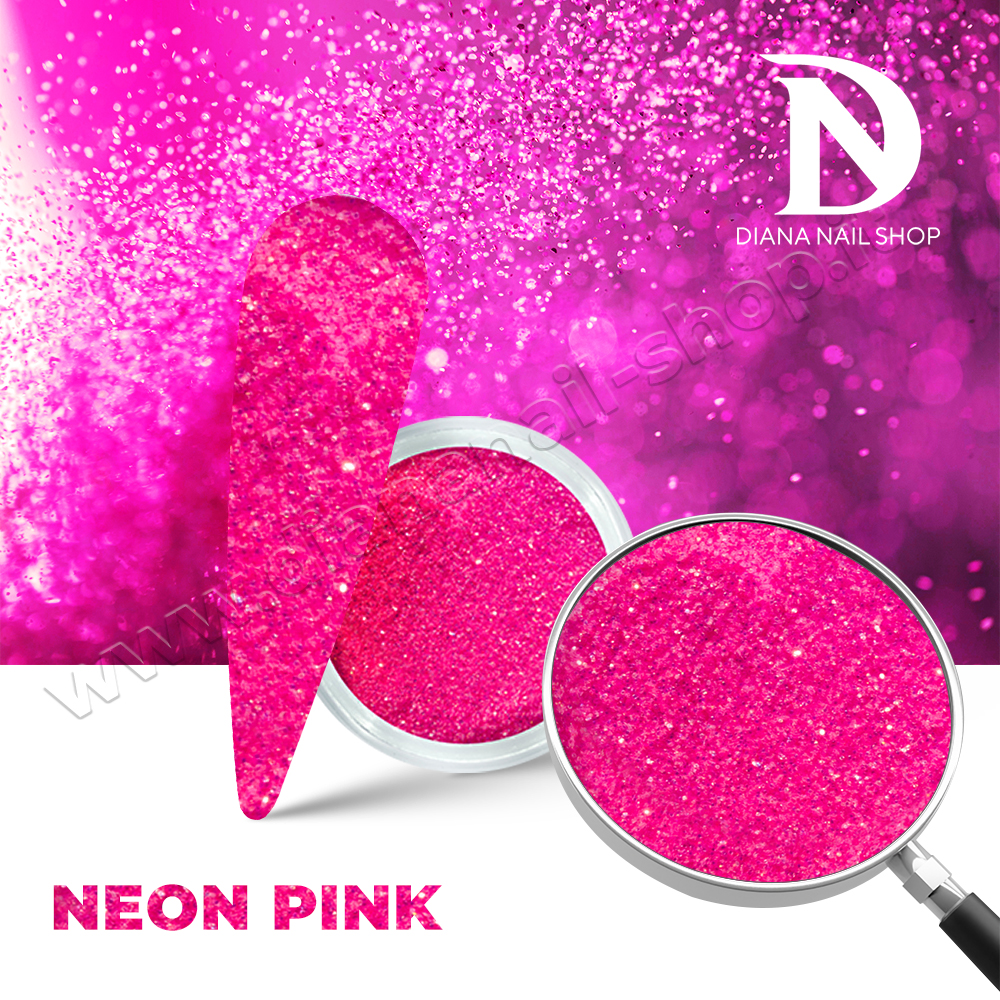 GLITTER NEON PINK
