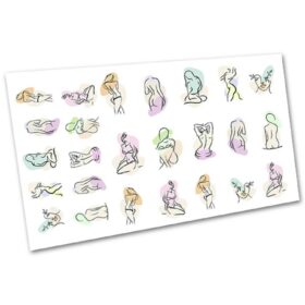 KIT FLORAL FACE 01 (6pz) - immagine 7
