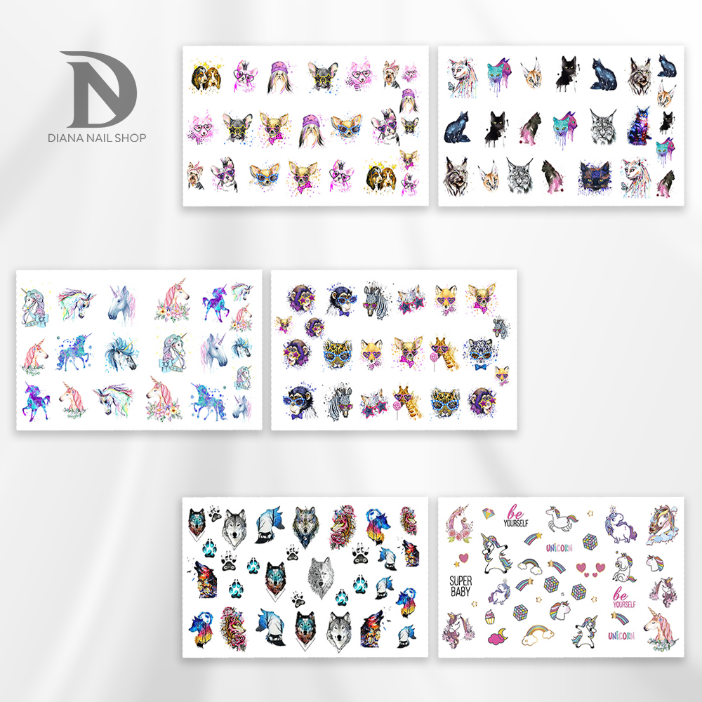 fantasy animals 6pz