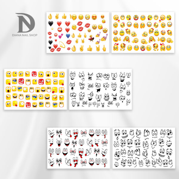 kit emoji 6pz