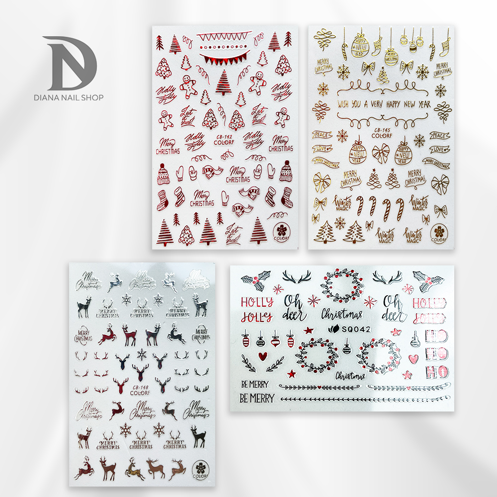 KIT STICKERS NATALIZI 2 (4pz)