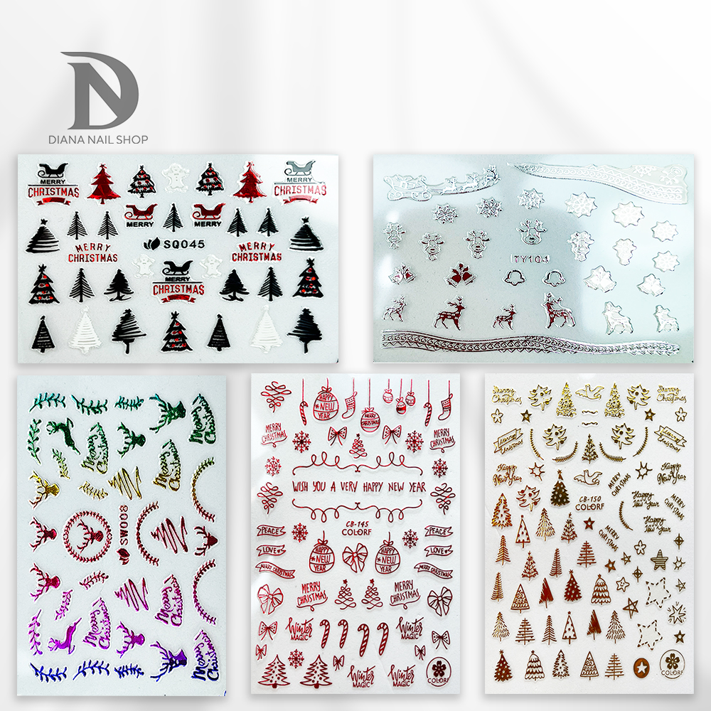KIT STICKERS NATALIZI 4 (5pz)