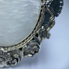 Espositore\Palette ovale argento