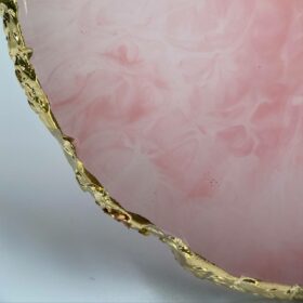 Espositore\Palette rosa e oro