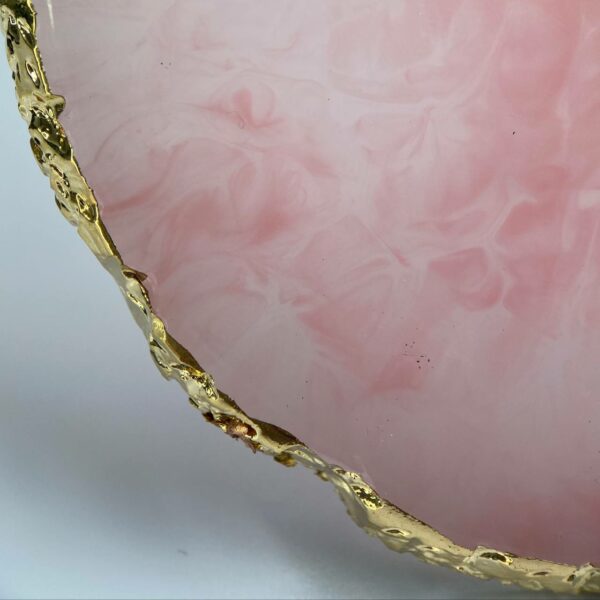 Espositore\Palette rosa e oro