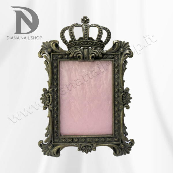 cornice corona rosa