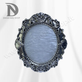 Espositore\Palette ovale argento