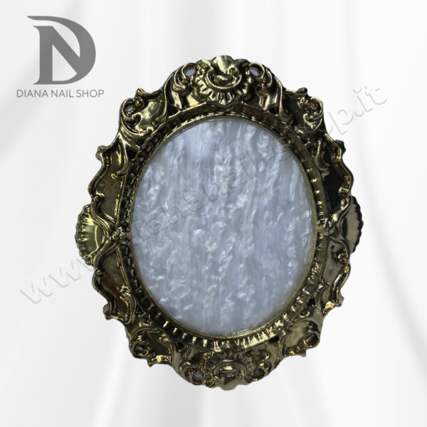 cornice oro ovale