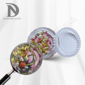 Madreperla pink farfalle 3D