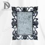 Espositore\Palette cornice quadrata argento