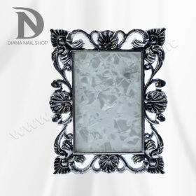Espositore\Palette cornice quadrata argento