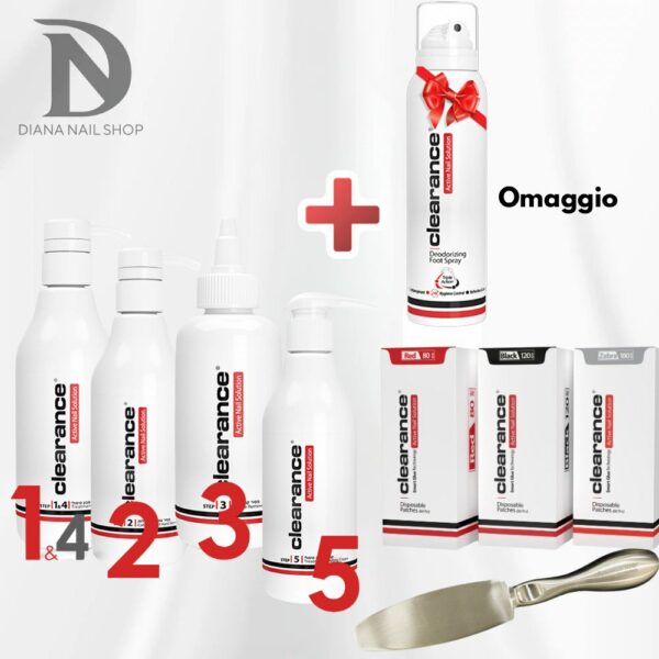 PEDICURE KIT N.2 + DEO OMAGGIO -CLEARANCE