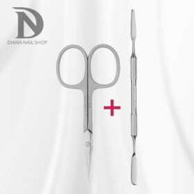 KIT STALEKS SS-22/1 + PE-40/2 (forbici cuticole+spatola)