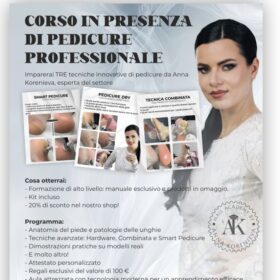 CORSO PEDICURE IN PRESENZA + KIT INCLUSO